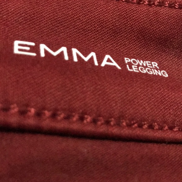 NWOT maroon Emma power legging🍁 - Picture 4 of 8
